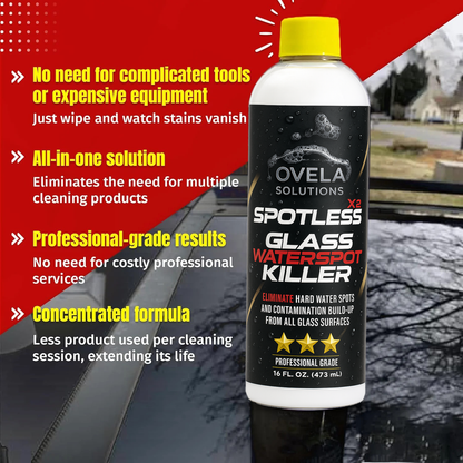 SPOTLESS X2 UPGRADED Waterspot Remover - Glass