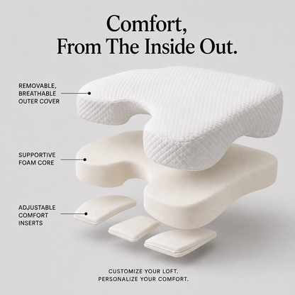 Ovela™ Side Sleeper Pain Relief Pillow